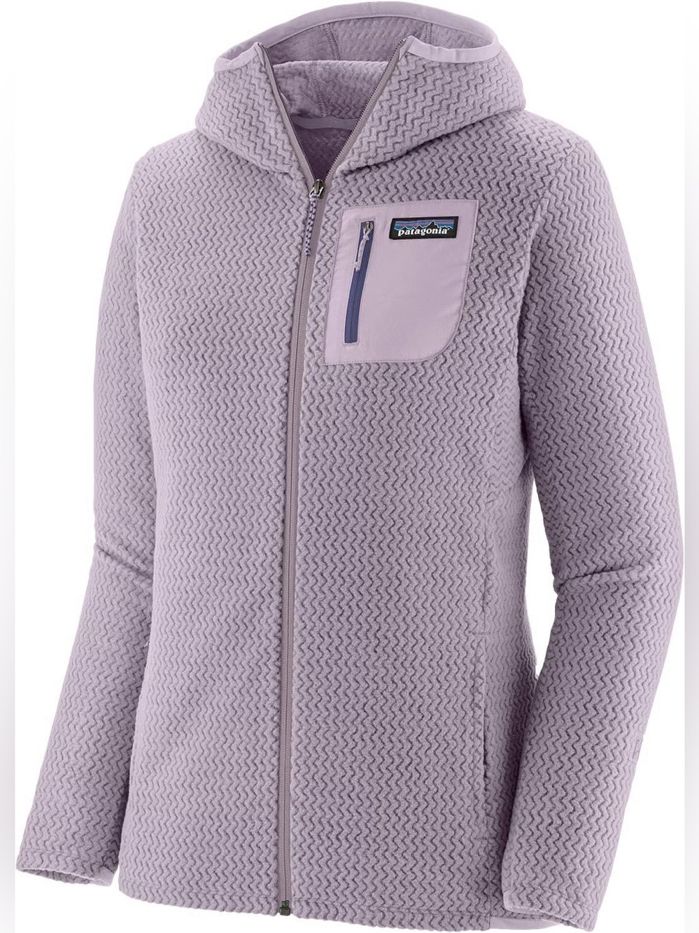 Patagonia Light Lavender R1 Air Full-Zip Women’s Hooded Jacket